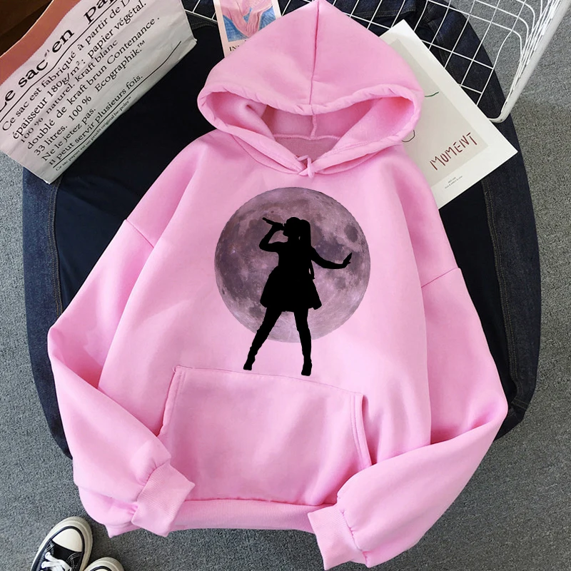 H2151 Ariana Grande Thank You Next Harajuku графическая Толстовка для женщин 90s Ullzang 7 колец забавная толстовка не звать меня Толстовка Ангел женский - Цвет: H2151