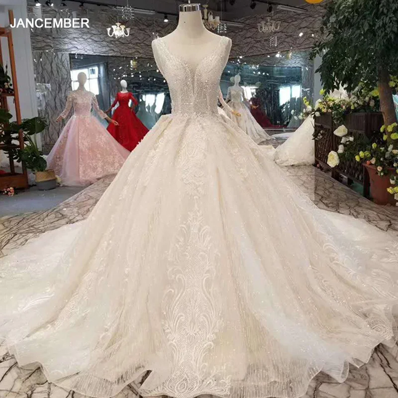 LSS178 светильник свадебное платье цвета шампанского роскошное без рукавов с