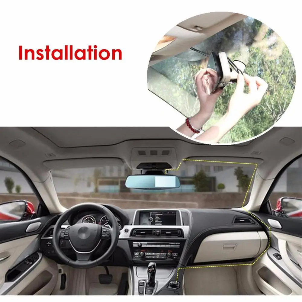 Car Video Recorder Mirror FULL HD Wifi Rear Cam 2.8 Inch Camera Registrator Rearview bluetooth Dvr USB | Автомобили и мотоциклы