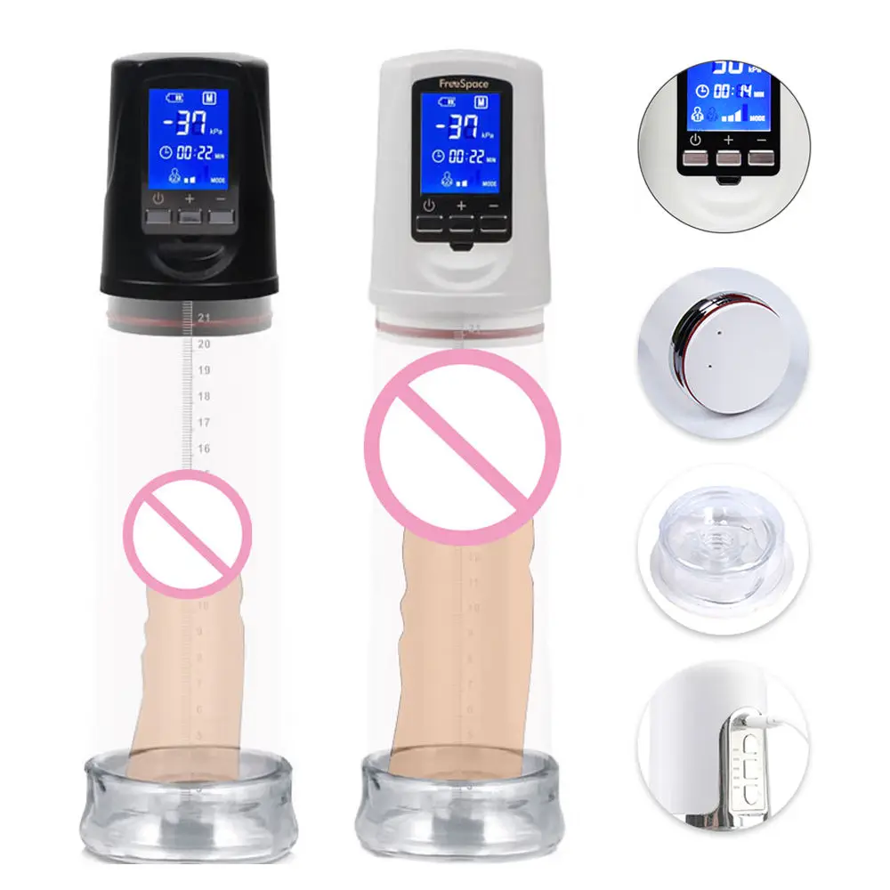 Авто продлить пенис насос Секс-игрушки эрекции член Обучение Электрический