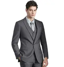 Conjunto de chaqueta y pantalones de 3 piezas para hombre, traje de negocios, Blazer, traje para novio, ropa para fiesta y Cena (4)