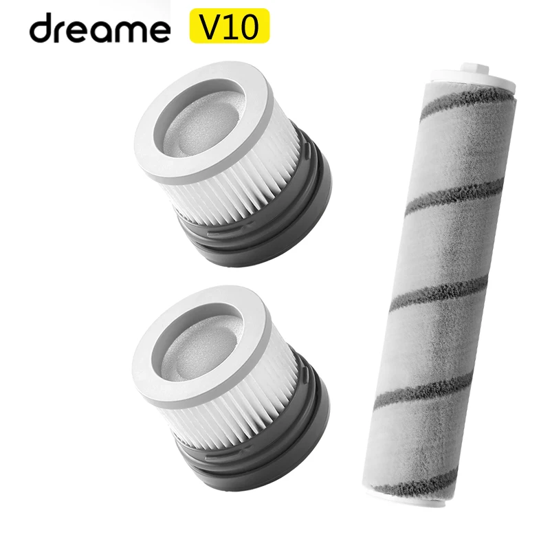 

Dreame V10 Part Pack Handheld Vacuum Cleaner Spare Parts Kits HEPA Filter Roller brush Soft Fluff Brush Main brush