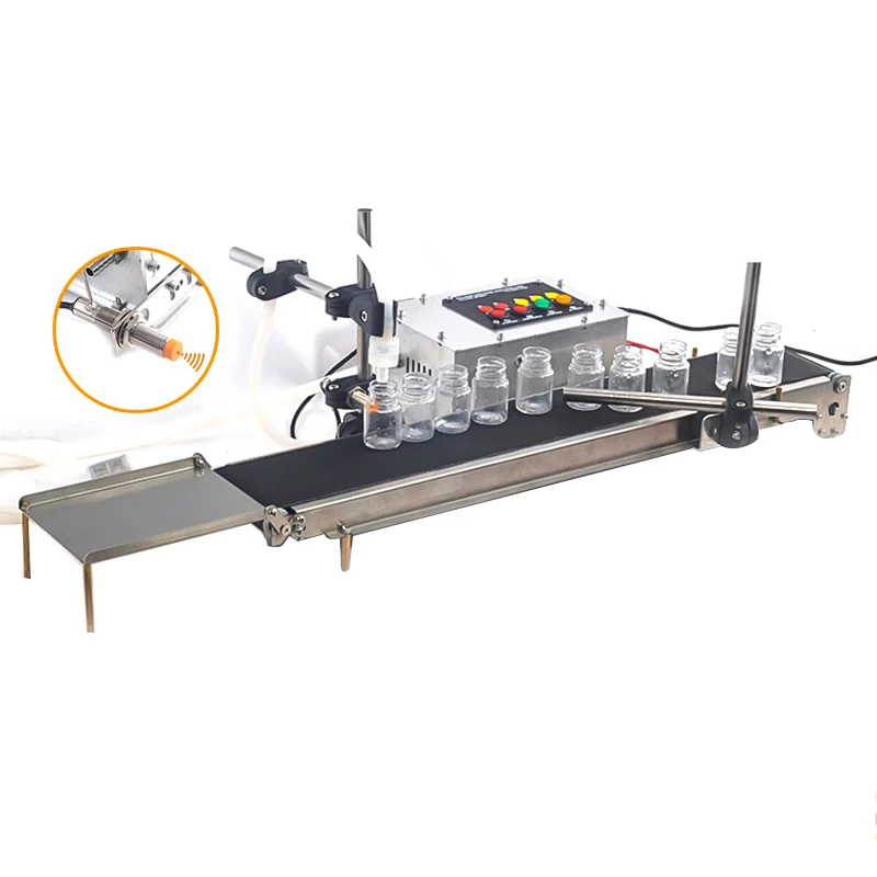 1 5 л/3 л Автоматическая электрическая конвейерная лента с одной головкой жидкий