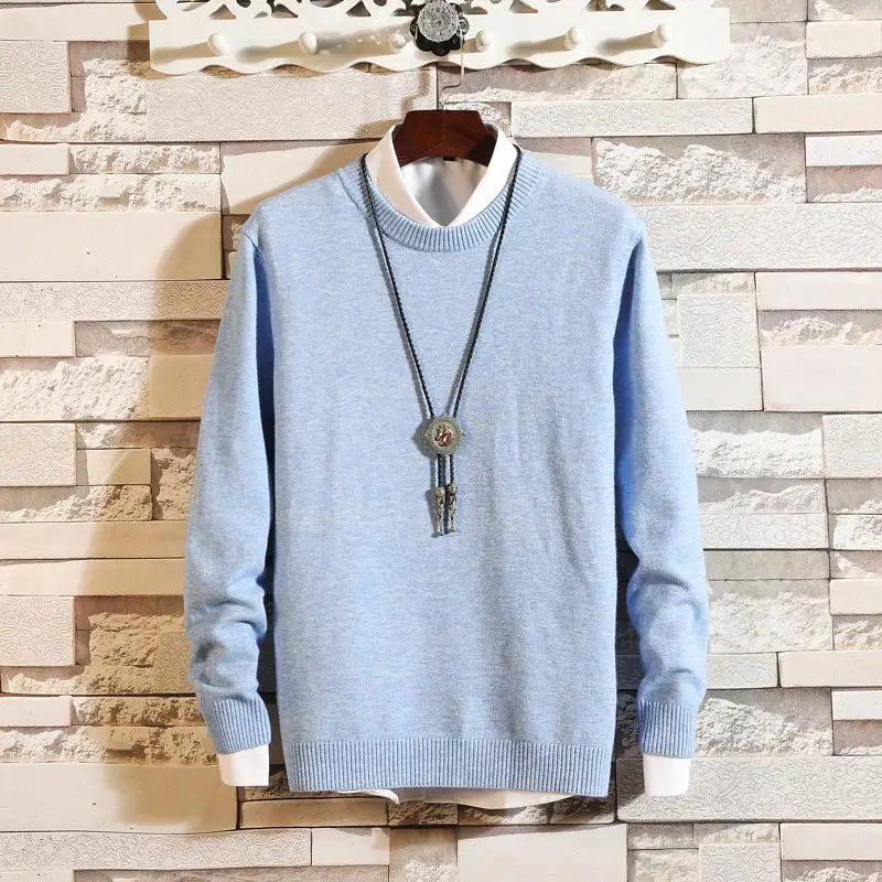 Мужской кашемировый свитер пуловер 18 цветов на осень и зиму одежда для мужчин