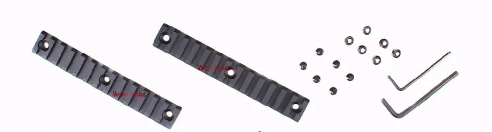 Векторная оптика AR15 M4 M16 KeyMod Тактический 16,5 дюймов цельный свободный поплавок кронштейн с съемными направляющими черный