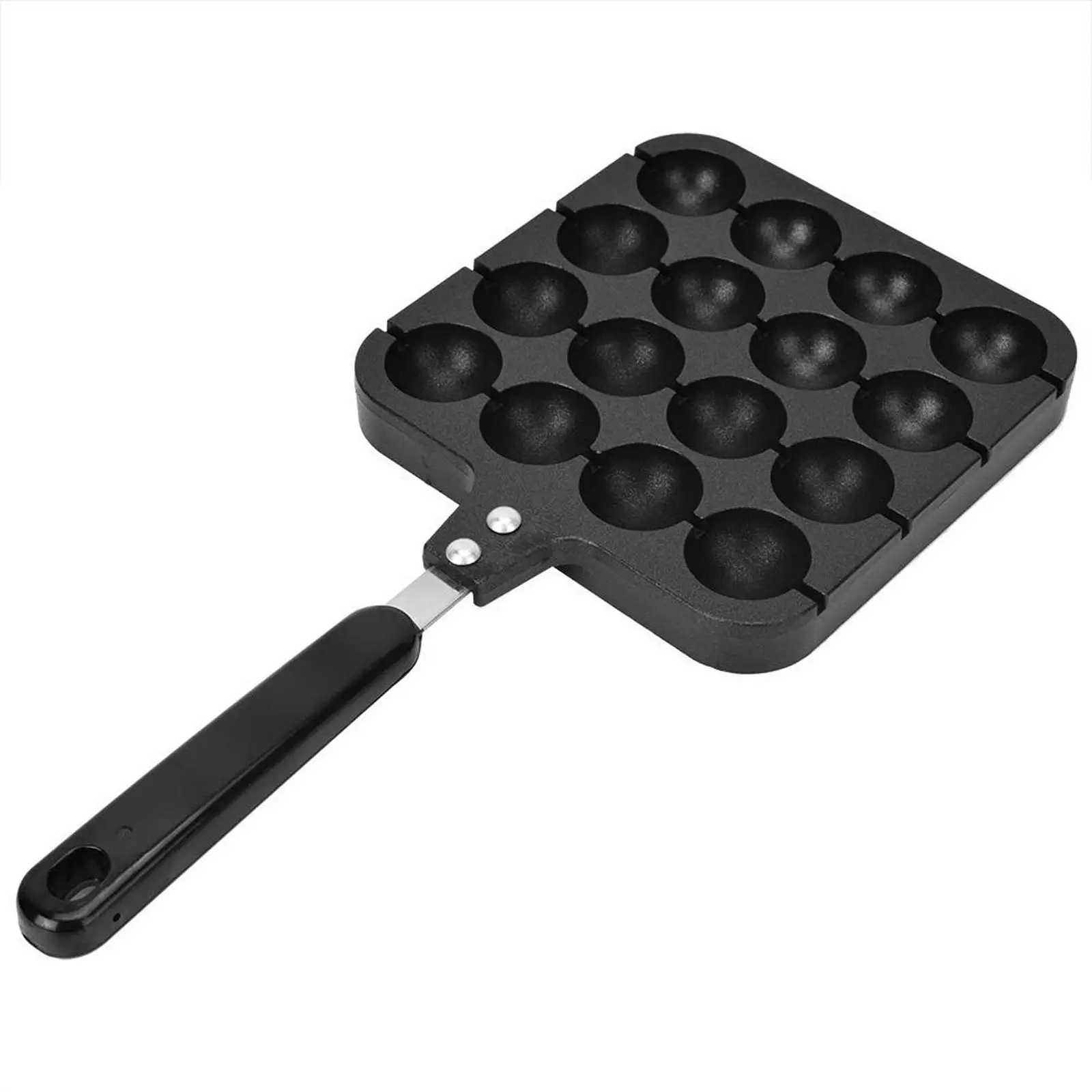 Takoyaki Pot Octopus Balls Mold Round Pancake Grill Plate Fish Ball Machine Non-stick Pan Easy To Clean 4 Baking Needles |