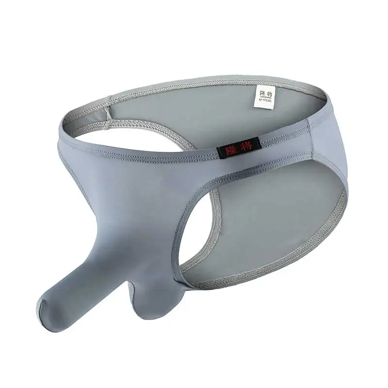Супер сексуальное мужское нижнее белье из ледяного шелка мужские крутые