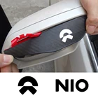 Автомобильные непромокаемые брови из углеродного волокна для NIO ES6 ES8 EC6 ET7 2019-2022, аксессуары для тюнинга, Декор
