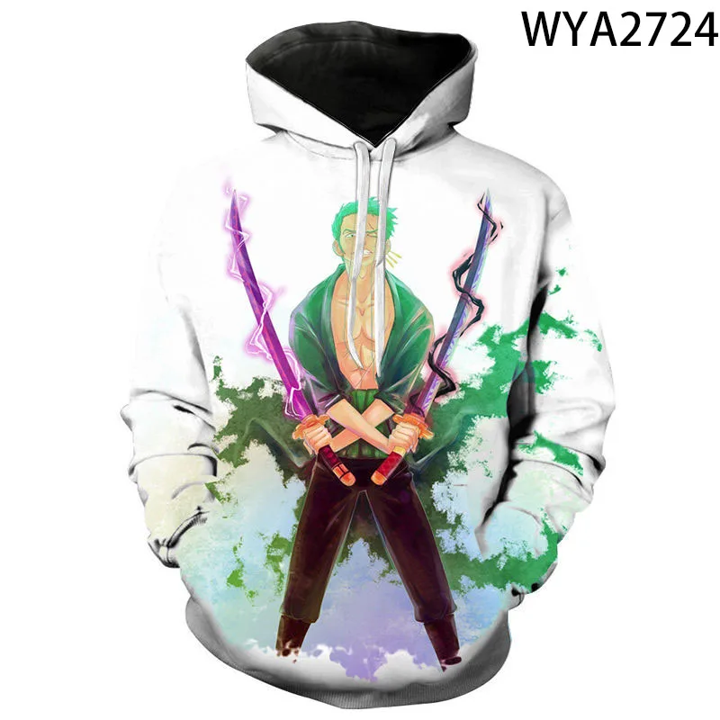 

3D Printed Hoodies Men Women Children Fashion Comic Cartoon One Piece Luffy Boy Girl Kids Sweatshirts Streetwear Clothes Coat