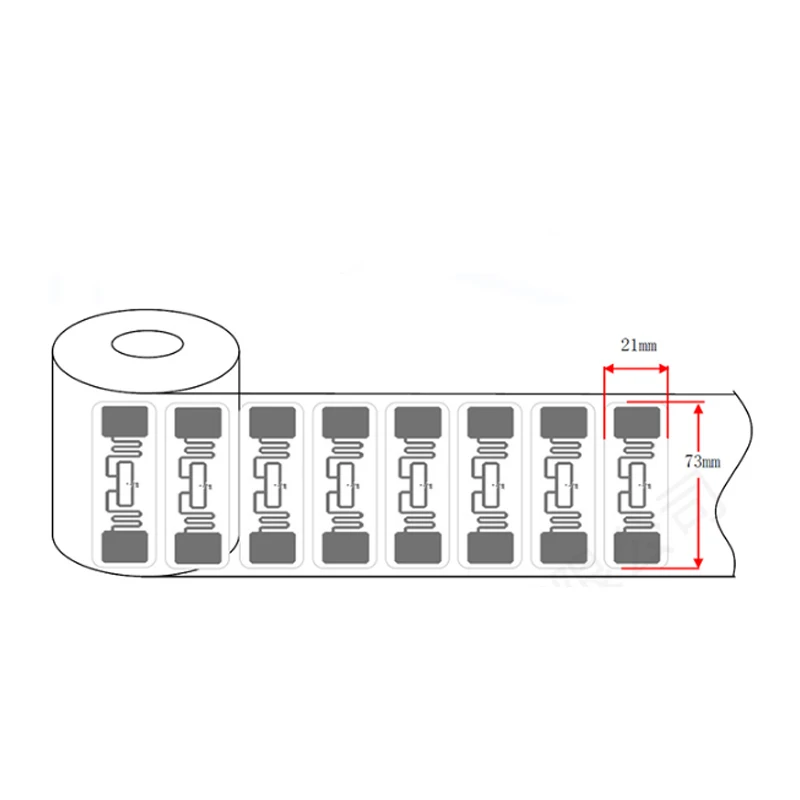 

Long Range RFID UHF Tag Sticker Wet Inlay 860-960mhz Alien H3 EPC Global Gen2 ISO18000-6C 100pcs/lot