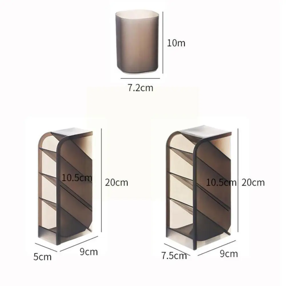 

Desktop Storage Box Drawer Shelf Storage Box Container Organizer Stationery Holder Rack Cosmetic Desk Rack Kawaii K6E2