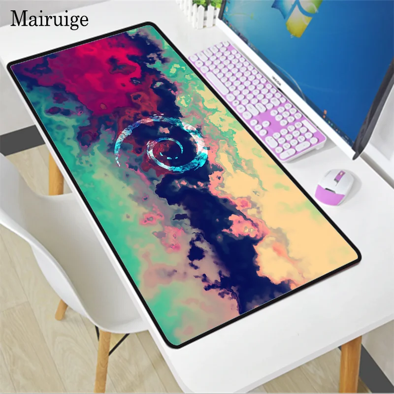 

Colorful Art Pattern 40X90cm Large Mouse Pad Family Laptop Gamer Rubber XXL Lockedge Gaming MousePad Desk Mat Gaming Accessories