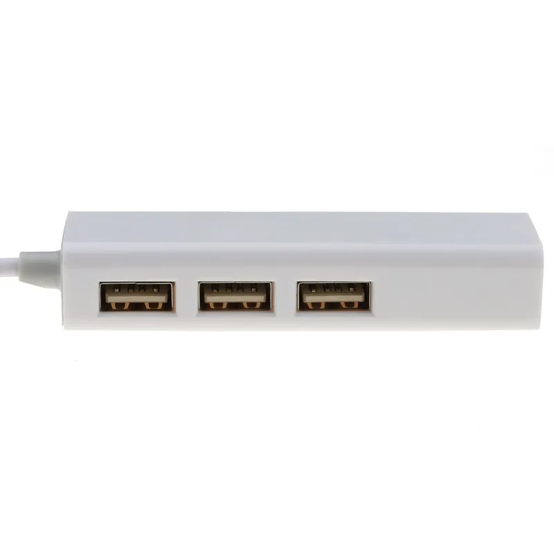 Кабель адаптер Kebidu для Macbook ThinkPad Samsung 3 порта USB 1 типа C rj45 Ethernet сеть LAN|USB-хабы| |