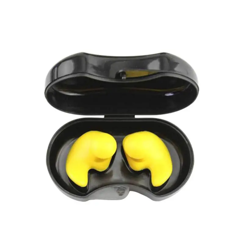 

Spiral Swimming Earplugs Waterproof Silicone Ear Plugs Swim Earplugs for Swimming Showering Adult Size