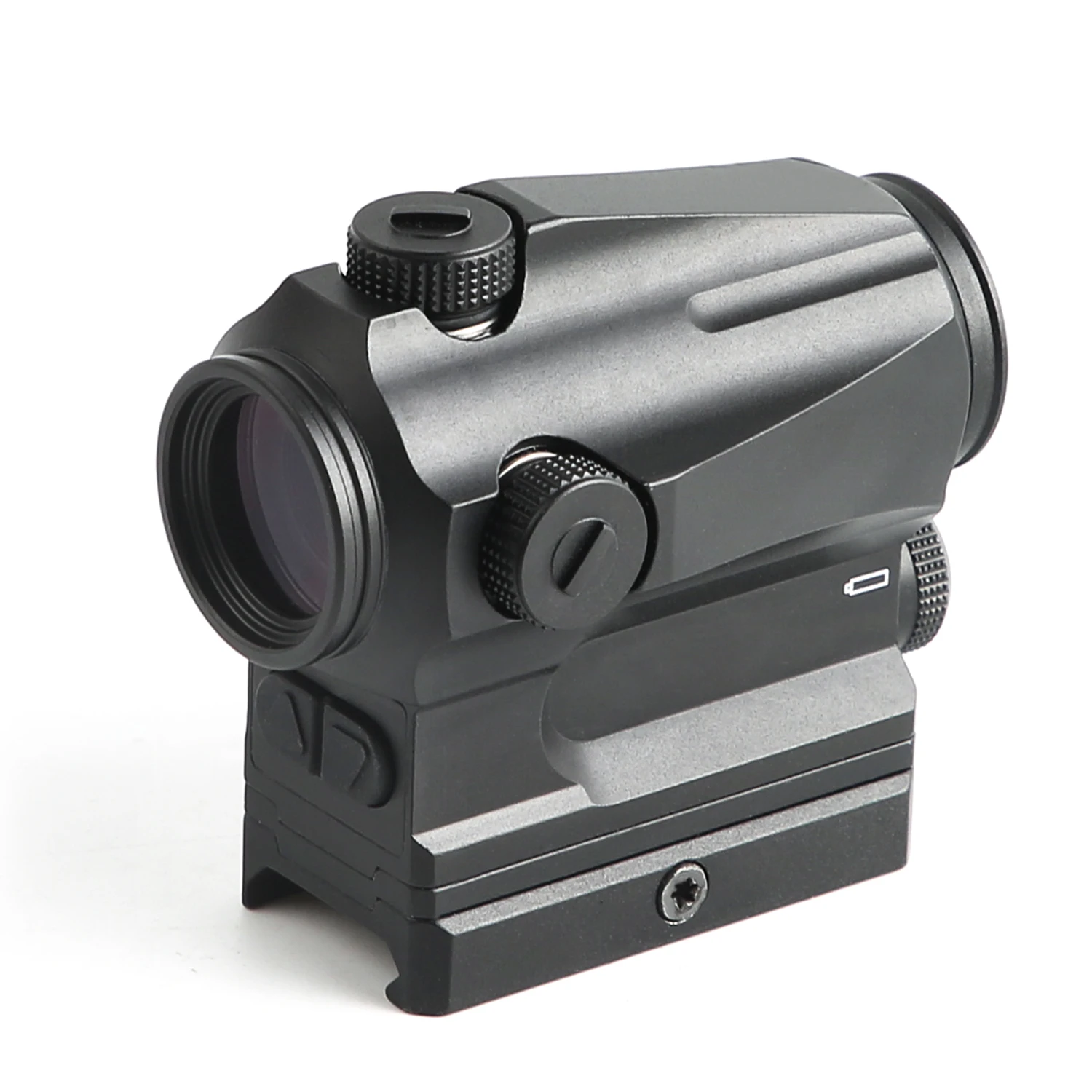 Прицел Mini 1X24 Rifescope с подсветкой прицел красной точкой и 20 мм креплением для охоты