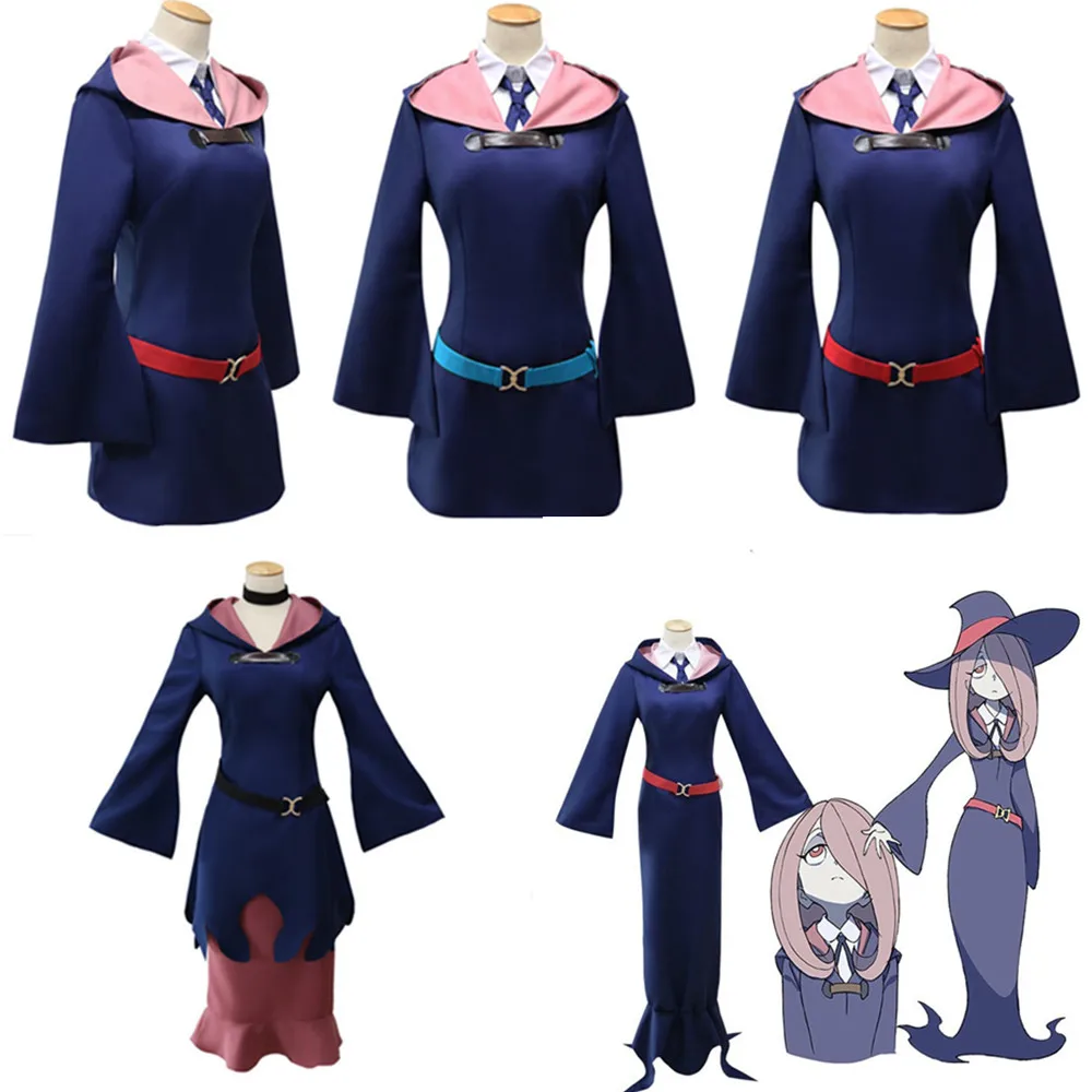 Малая ведьма карнавальные костюмы KagariAtsuko Rotte Yanson Sucy Manbavaran Diana Cavendish проф Урсула ms