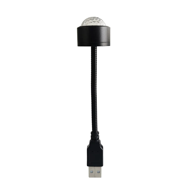 

LED Atmosphere Lamp Car Rotating Control Atmosphere Light With USB Auto Styling Lights Decoration Accessories for Night Driving