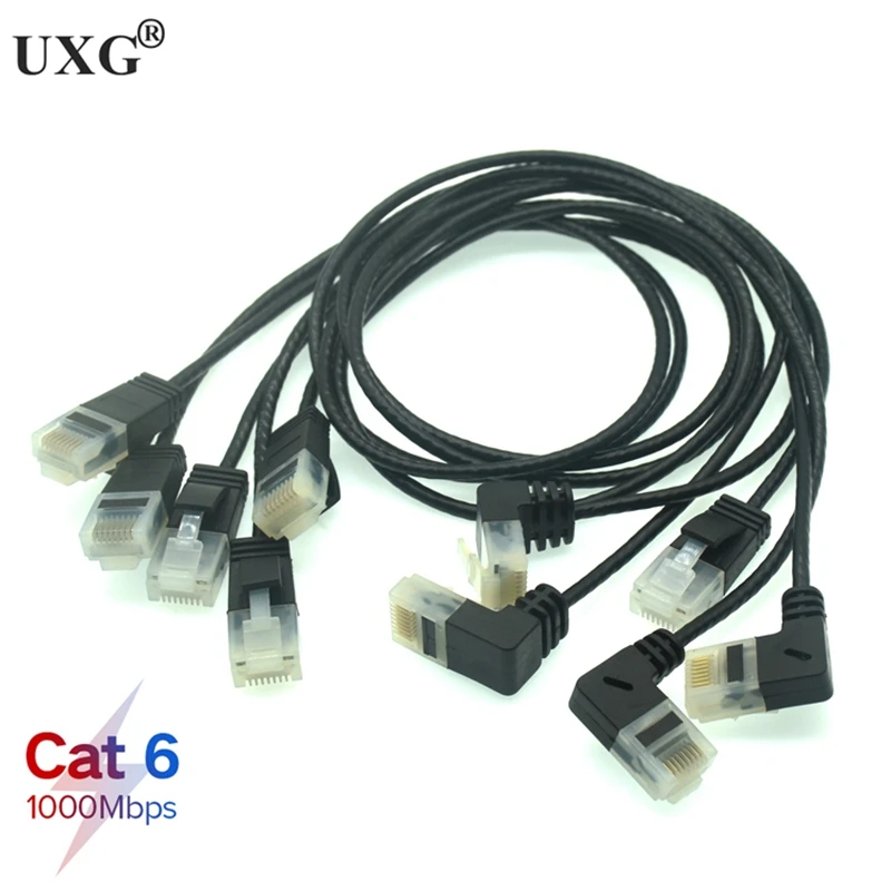 Сверхтонкий ультратонкий Ethernet кабель Cat6 RJ45 прямоугольный сетевой UTP патч корд Cat6a