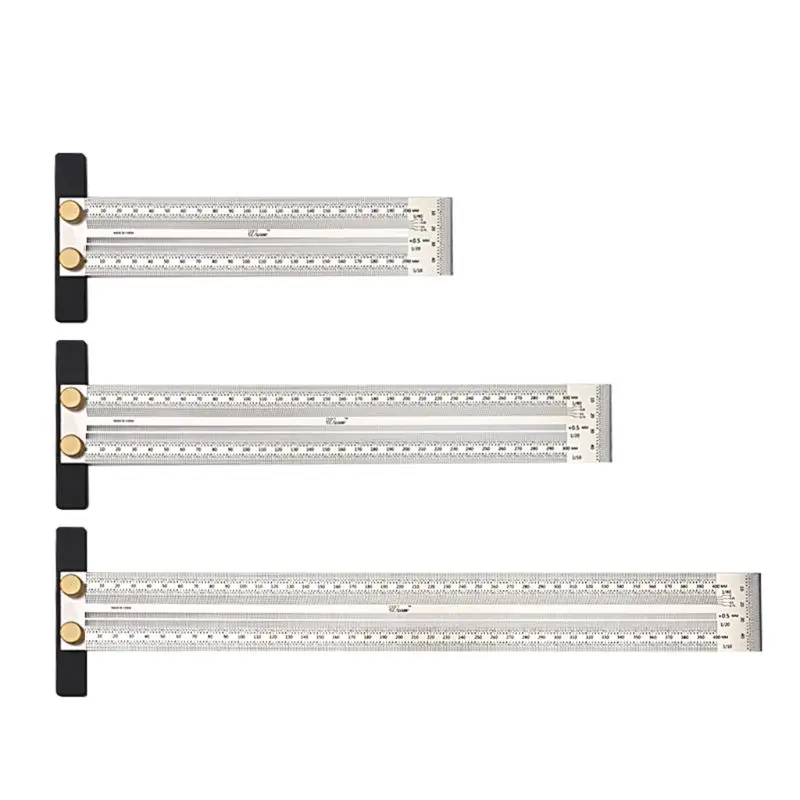Высокоточная линейка по шкале t-образная для отверстий из нержавеющей стали