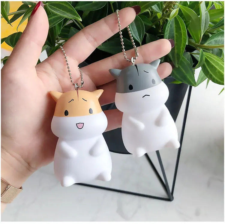 Новинка 2019 модная мультяшная Милая цепочка для ключей домашних животных