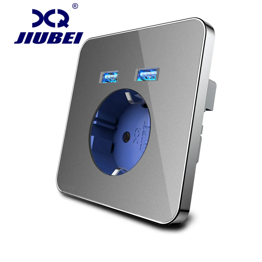 USB-розетка jiubei стандартная европейского стандарта настенная розетка 16 А с