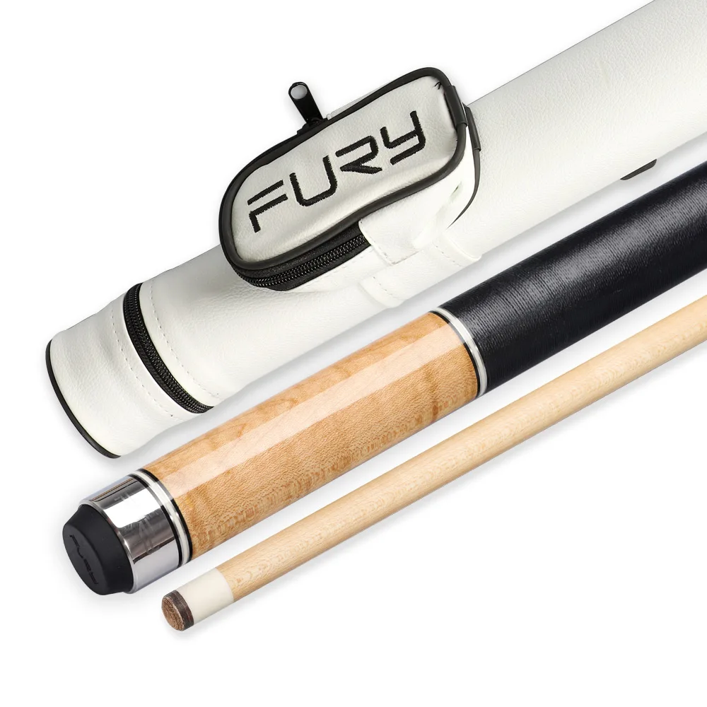 FURY NA1-3 Billird Pool cue11.75 мм 12,75 мм Tiger Tip Maple Taco billar Cue Stick Профессиональный Чехол - Цвет: B