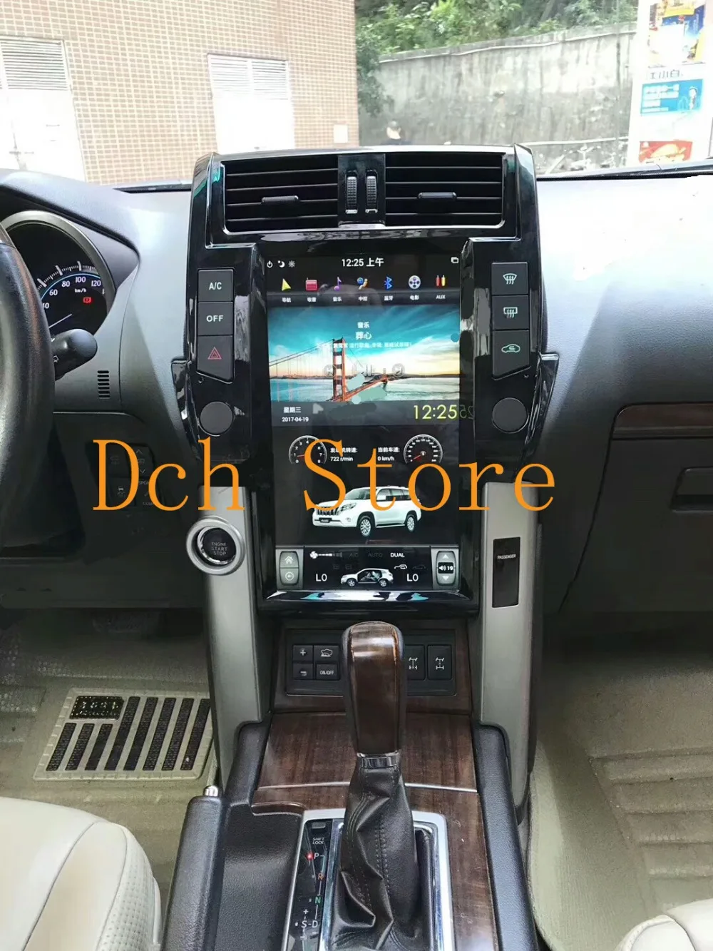 13 6 ''tesla style Android 9 0 автомобильный DVD плеер для Toyota Land Cruiser Prado 150 2010 2013 поддержка