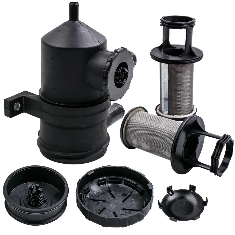 

MAXPEEDINGRODS Oil Catch Tank 4x4 Patrol Vent Diesel Pro for Landcruiser Navara 200 w/ 2 Filter