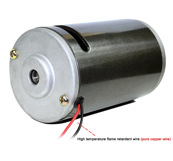 DC36V-220V 350 Вт 1500 об/мин ~ 7000 диаметр 77 м * 124 мм двигатель с двойным шарикоподшипником