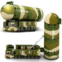 kazi building blocks military series building blocks df 21d tracking missile launcher model assembled childrens toys