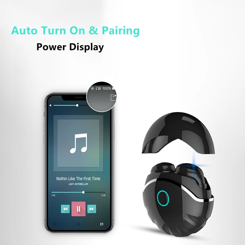 Горячие Bluetooth TWS Наушники Беспроводные водонепроницаемые наушники стерео Бас спортивные наушники type-c HD микрофон для Iphone Android