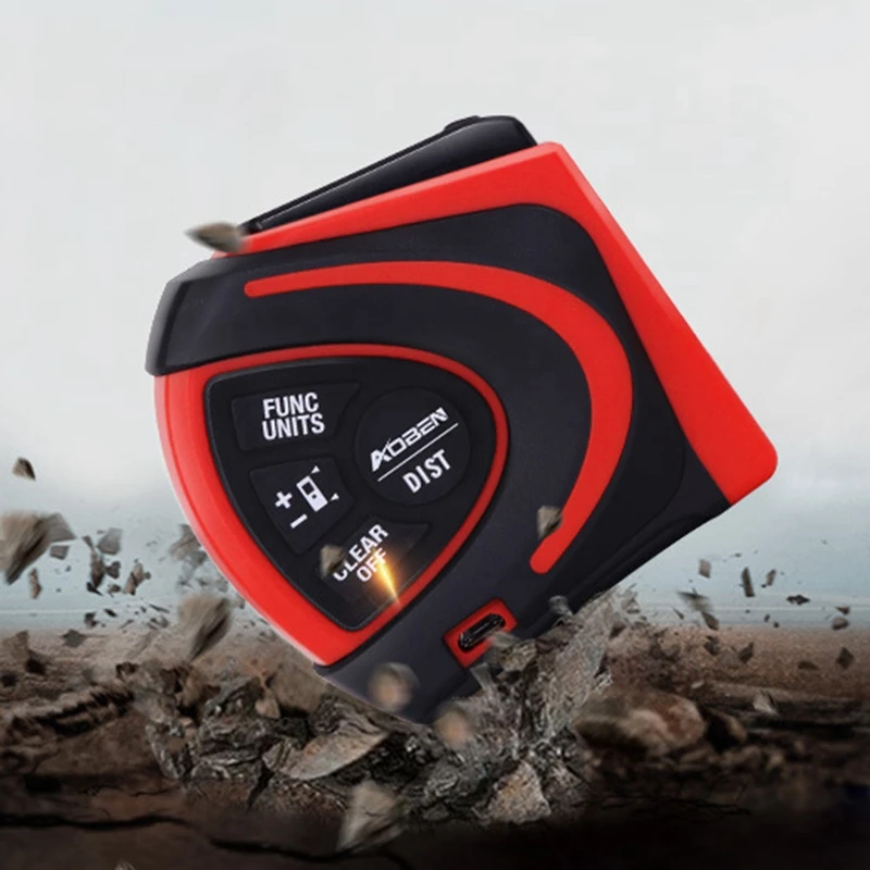 Цифровой ленточный дальномер 30 м с измерительной лентой 5 2 в 1 дистанционный