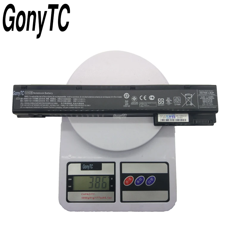 14,8 v 83wh VH08 VH08XL аккумулятор для ноутбука HP EliteBook 8560 Вт 8760w 8570w 8770w HSTNN-IB2P HSTNN-LB2P HSTNN-F10C