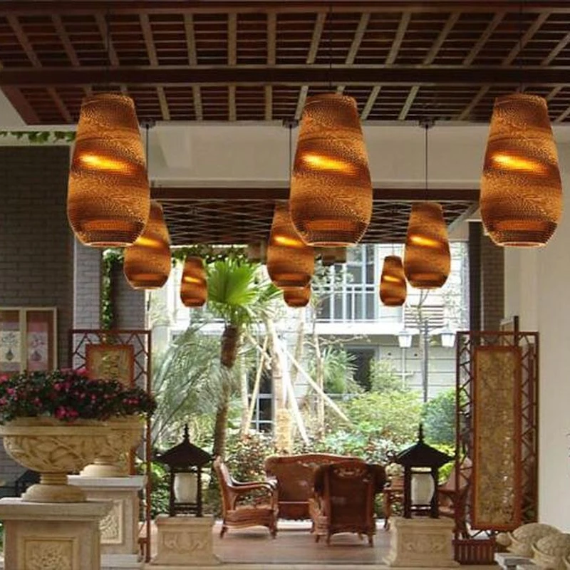 Творческий Honeycomb Бумага светодиодные подвесные светильники с зажимным