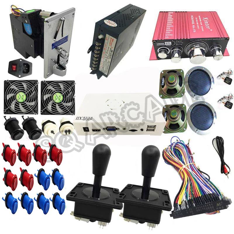 Pandora 3D игра 3188 в 1 Аркада доска для игры jamma HDMI VGA DIY Аркады комплекты с джойстиком