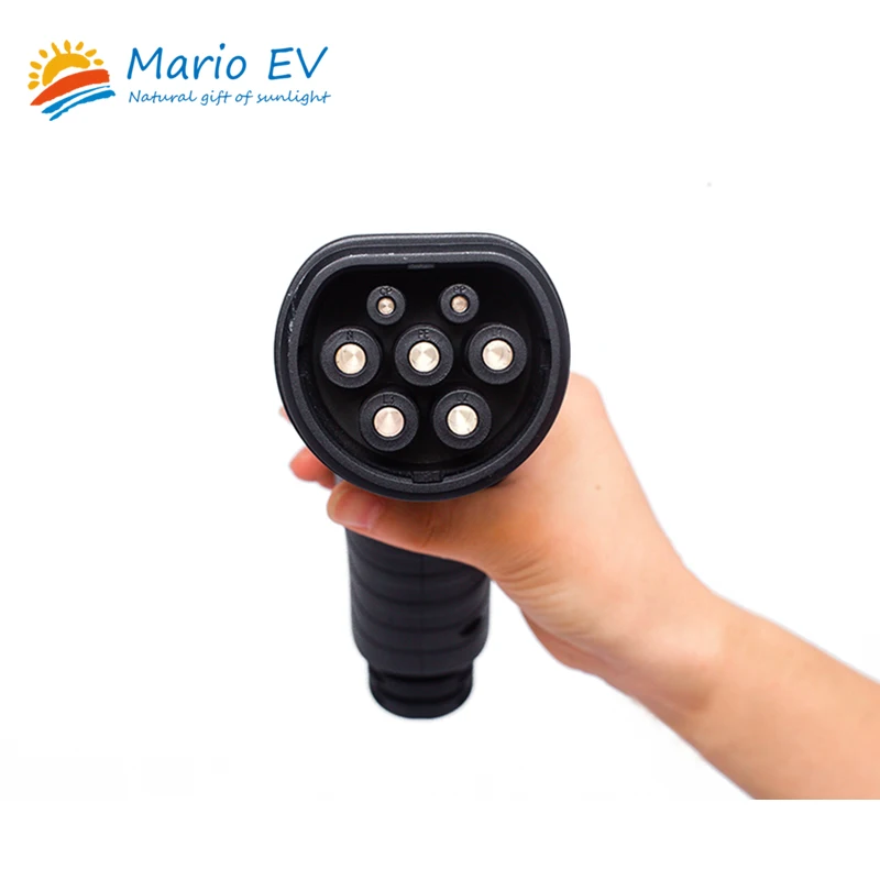 

ev charging cable type 2 16A 48OV 5m Mobile EV Charger with Cable charging pile european standard high quality