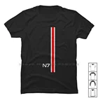 Футболка с эффектом массы N7, 100% хлопок, эффект массы, альянс, Униформа, эффект игры, кровавая масса, форма, Ram, Joy, Bro Am