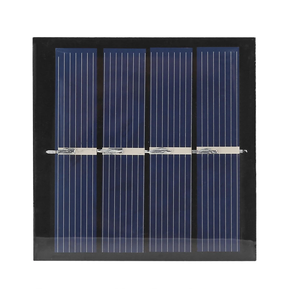 Солнечная панель с проводами 10 см 0 45 Вт 2 в для зарядного устройства мобильный