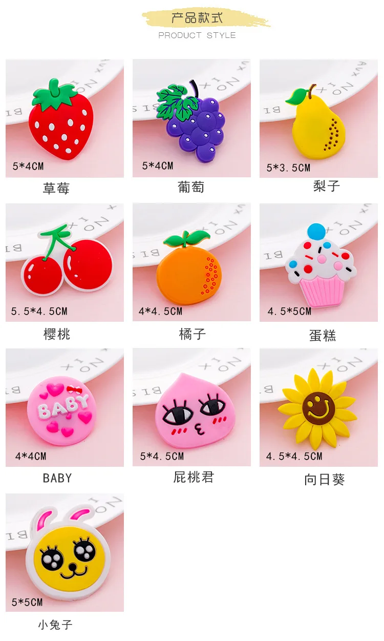 

Fridge Magnet Decor Fruit Sticker Refrigerator Magnets Cartoon Children Magnets Home Decoration Message Board Magnet