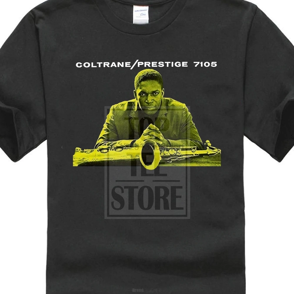 Желтая футболка John Coltrane MenMellow X Big Black Rockabilia |