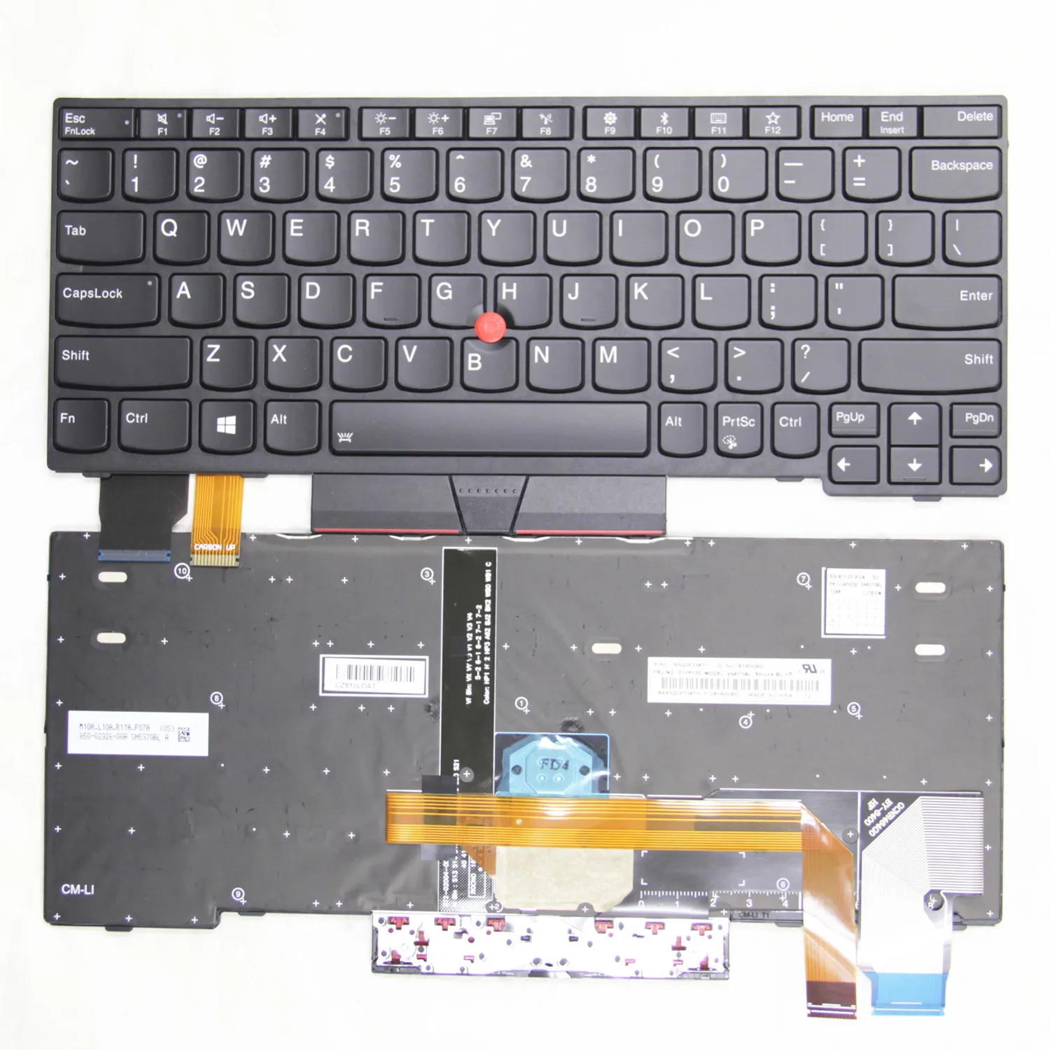 

100%New US/SP/Spain for Lenovo Thinkpad X280 A285 X390 X395 S2 Yoga 5TH S2 GEN6 X13 L13 Laptop Keyboard