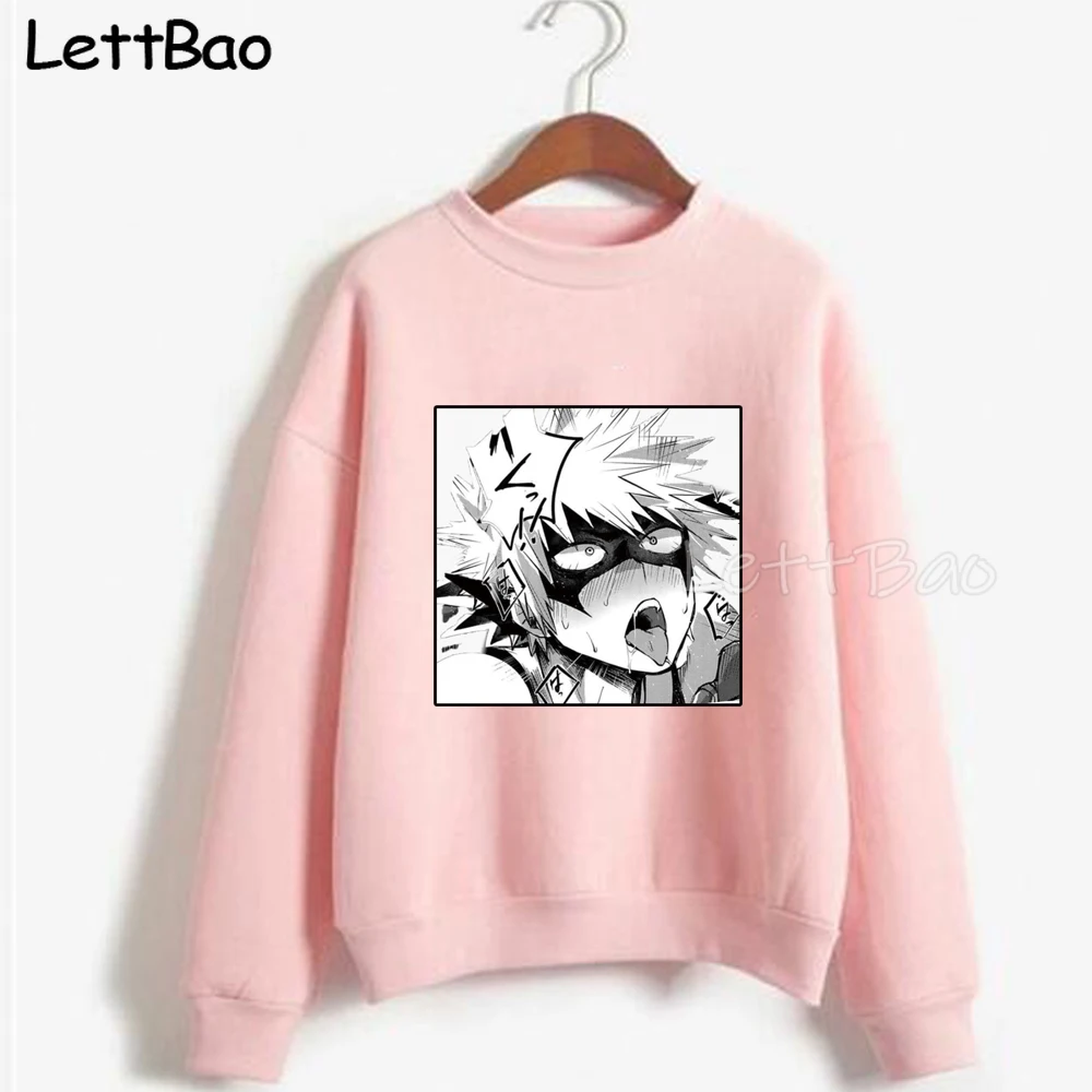 Толстовки с капюшоном Bakugou Katsuki из аниме Моя геройская Академия модные мужские и