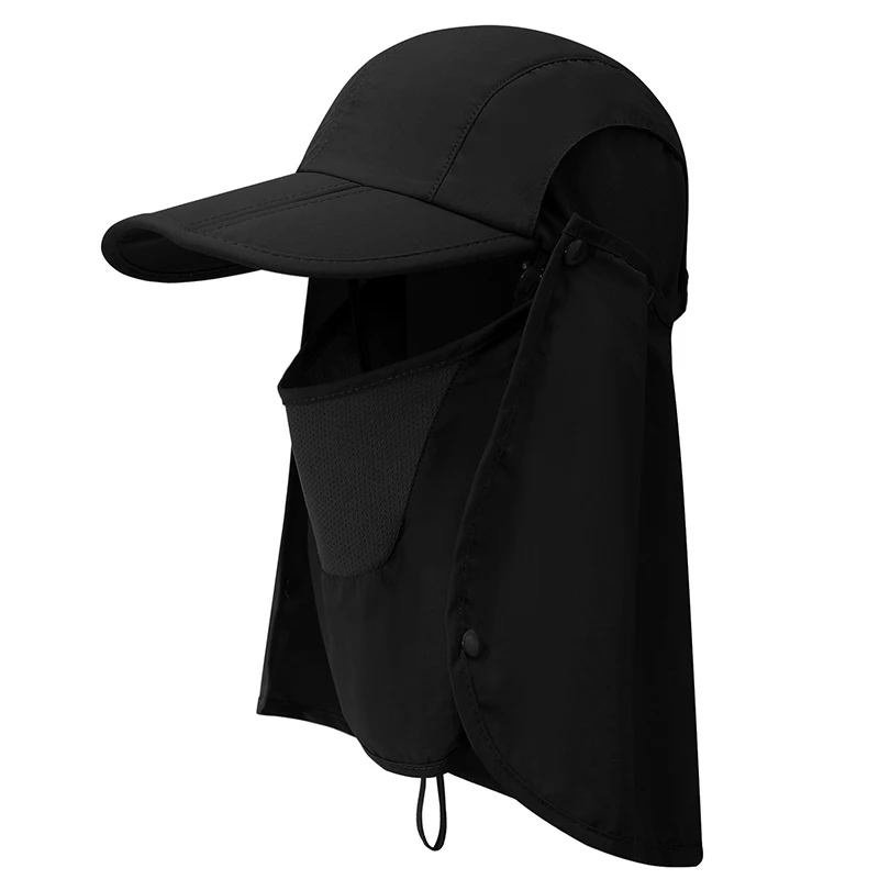 Безграничная Вояж Мужская Женская Рыболовная Шапка маска для лица регулируемая