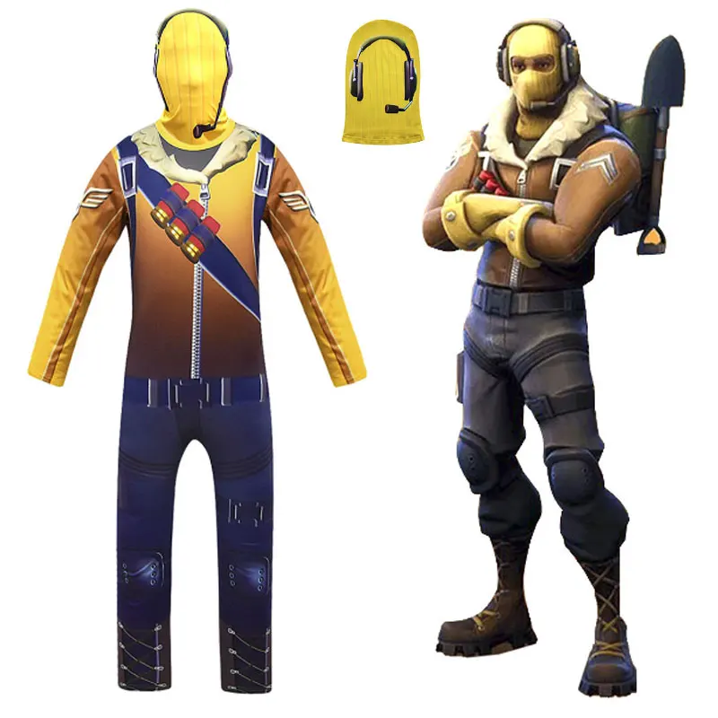 2020 Детские костюмы для костюмированной вечеринки королевские пилота маска