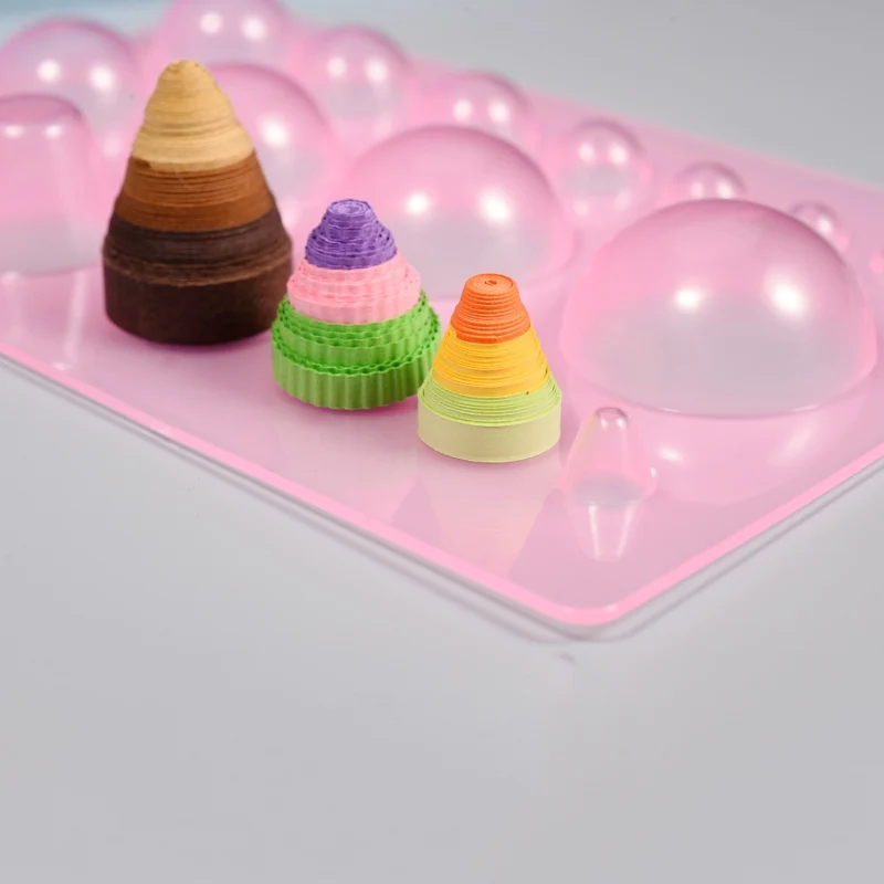 3D купола половина шариковая форма ручной работы бумажные инструменты для