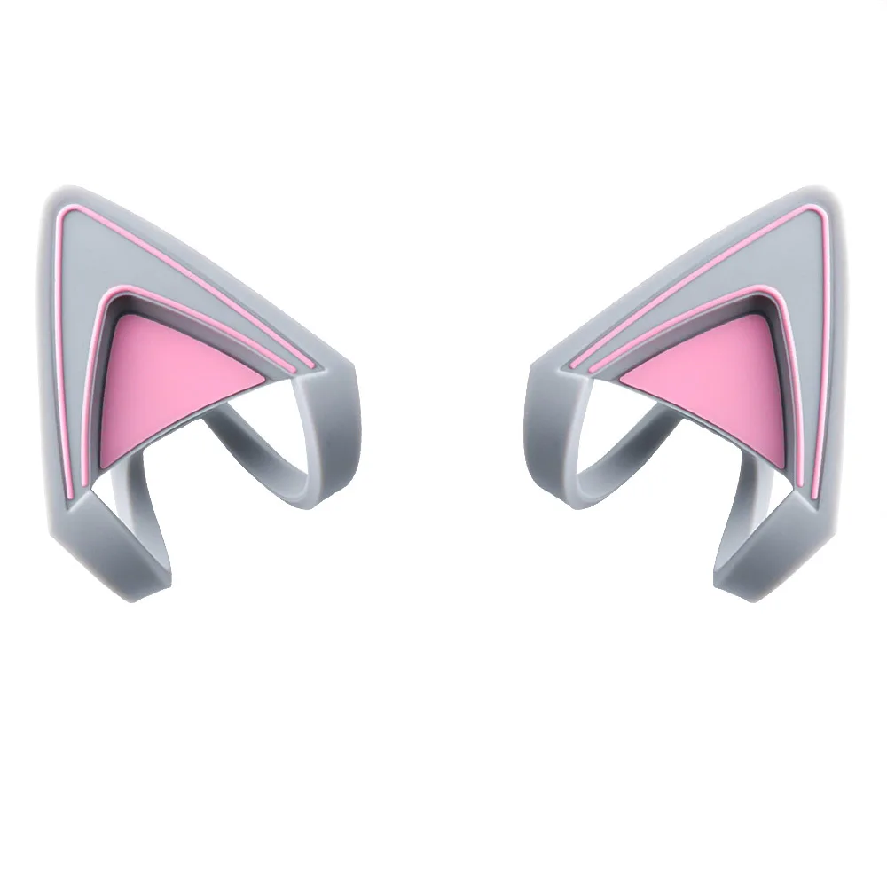 Ушки для наушников razer. Razer cat ears. Ушки aliexpress. Насадки уши для наушников. Игровые наушники фиолетовые.