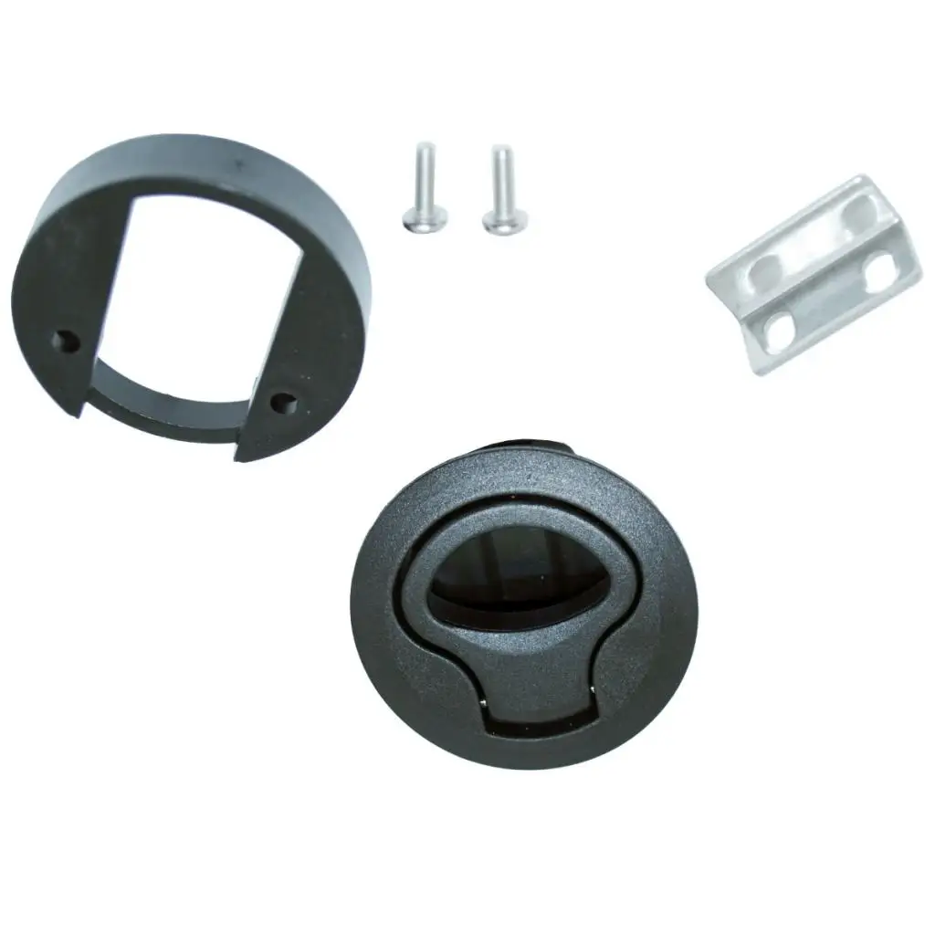 

Round Boat Flush Pull Latch Non Locking 2 Inch Nylon Non Locking NEW HOT