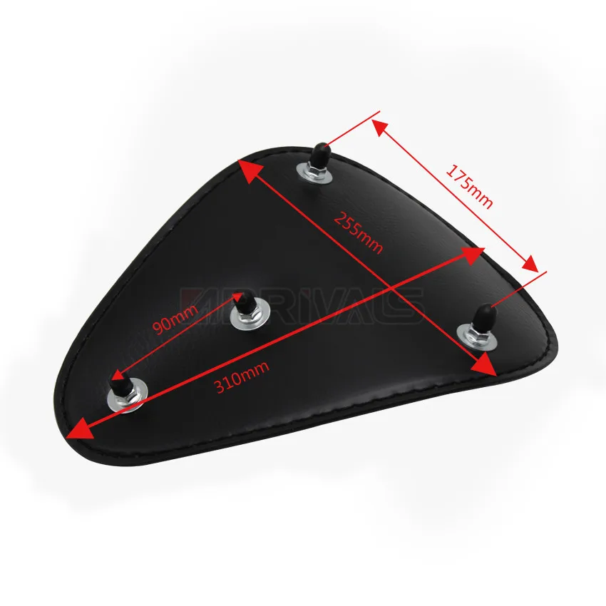 Мотоциклетное сиденье в стиле ретро из черной/коричневой крокодиловой кожи для