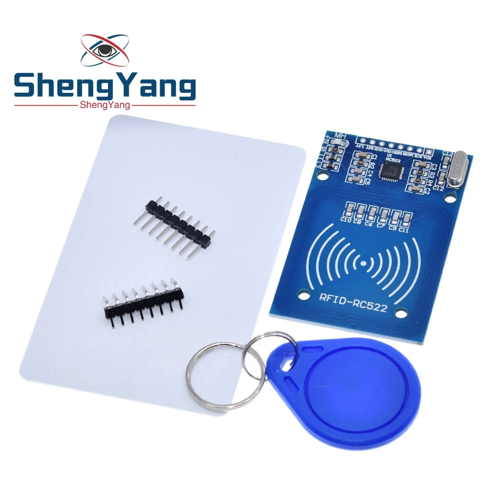 1 шт. ShengYang MFRC-522 RC522 RFID RF IC карты Индуктивный модуль с бесплатной S50 Fudan карты брелок