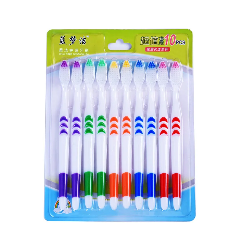 20 шт. антибактериальные зубные щётки для ухода за полостью рта|Зубные щетки| |